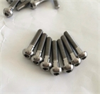 Titanium Alloy Bolts 6al4V Dome Head Bolt - ISO7380 Hexagon Socket Button Head Screws